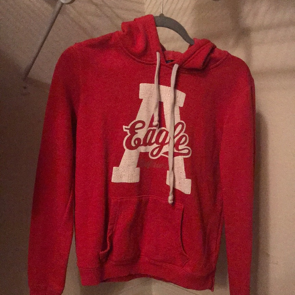 Red American Eagle sweatshirt